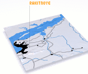 3d view of Rakitnoye