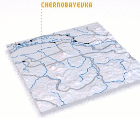 3d view of Chernobayevka
