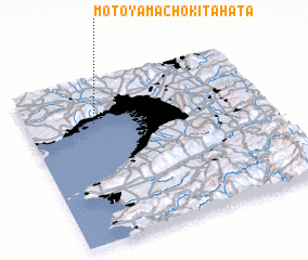 3d view of Motoyamachō-Kitahata