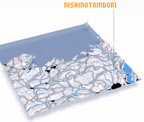 3d view of Nishinotōindōri