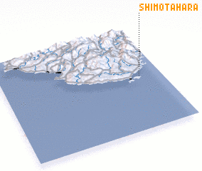 3d view of Shimo-tahara