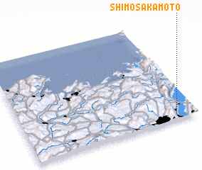 3d view of Shimo-sakamoto