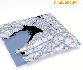 3d view of Fujiwara-kyō