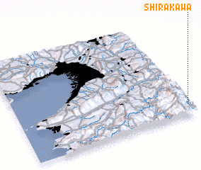 3d view of Shirakawa