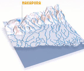 3d view of Makapura