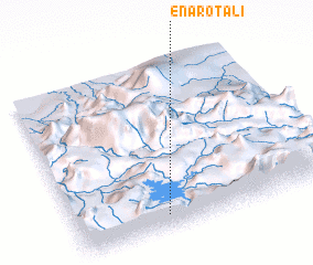 3d view of Enarotali