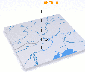 3d view of Kamenka