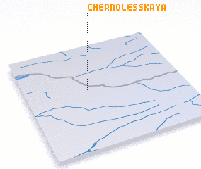 3d view of Chernolesskaya