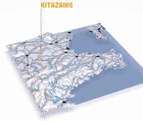 3d view of Kita-zaike