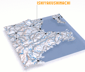 3d view of Ishiyakushimachi