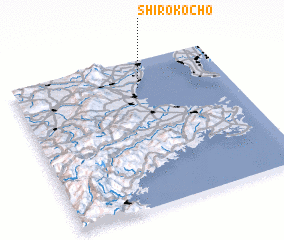 3d view of Shirokochō