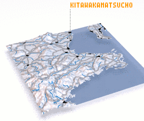 3d view of Kita-wakamatsuchō