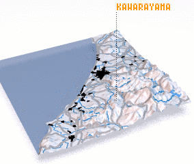 3d view of Kawarayama