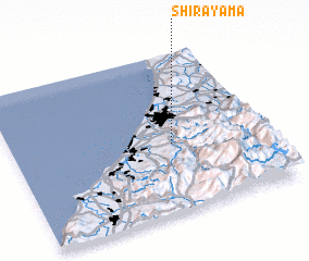 3d view of Shirayama