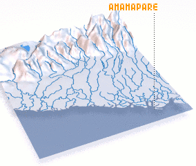 3d view of Amamapare