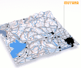 3d view of Inuyama