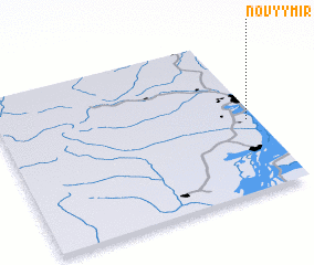 3d view of Novyy Mir