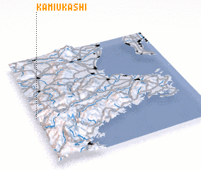 3d view of Kami-ukashi