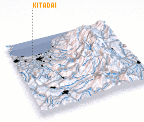 3d view of Kitadai