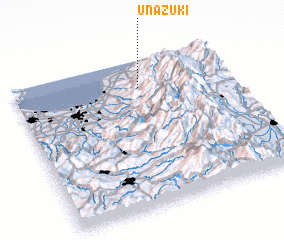 3d view of Unazuki