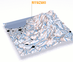 3d view of Miyazaki