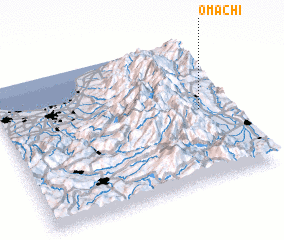 3d view of Ōmachi