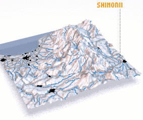 3d view of Shimo-nii