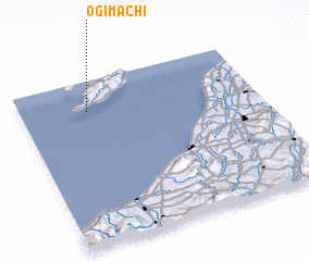 3d view of Ogimachi