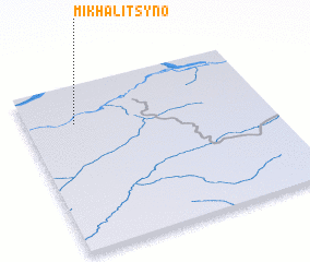 3d view of Mikhalitsyno
