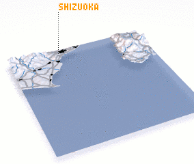 3d view of Shizuoka