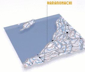 3d view of Haranomachi