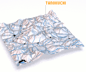 3d view of Tanokuchi