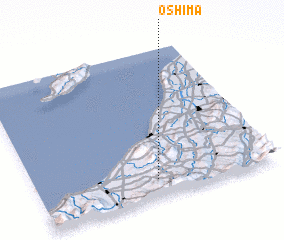 3d view of Ōshima