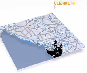 3d view of Elizabeth