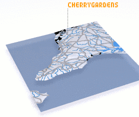 3d view of Cherry Gardens