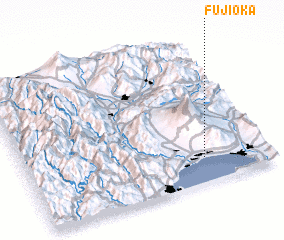 3d view of Fujioka