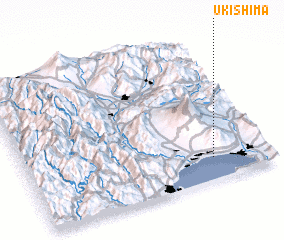 3d view of Ukishima