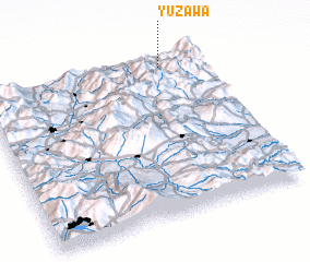 3d view of Yuzawa