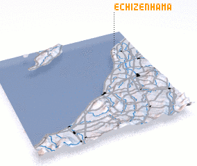 3d view of Echizenhama