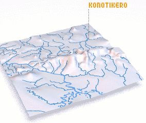 3d view of Konotikero