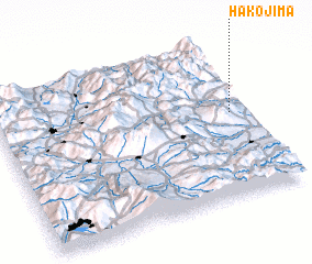 3d view of Hakojima