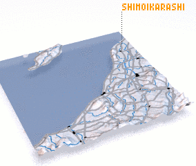 3d view of Shimo-ikarashi