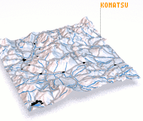 3d view of Komatsu