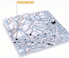 3d view of Kuruwachō