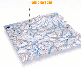 3d view of Kami-akatani