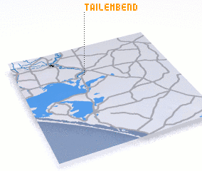 3d view of Tailem Bend