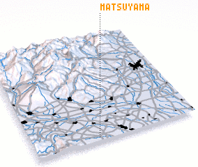 3d view of Matsuyama