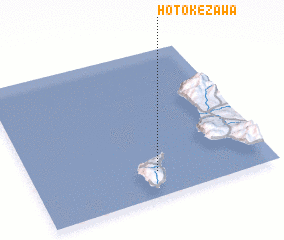 3d view of Hotokezawa