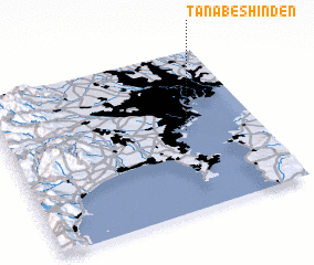 3d view of Tanabe-shinden