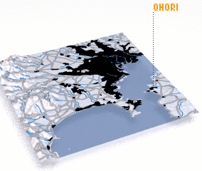 3d view of Ōhori